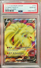 2020 Pokemon Rebel Clash FA Ninetales V Full Art 177/192 PSA 10 Gem Mint on eBay
