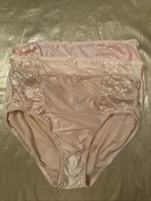 NEW Bali 3 Pack Double Support Hi-Cut Panties DBH3/DBHC Pastels Size 3XL/10