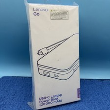 Lenovo Go USB-C Laptop Power Bank 20000 mAh , Black