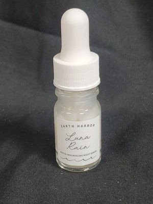 EARTH HARBOR Luna Rain Phyto-Resurfacing Night Serum 0.25oz NEW