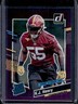 2023 Panini Donruss K.J. Henry Season Stat Line RC Rated Rookie #/51 Commanders