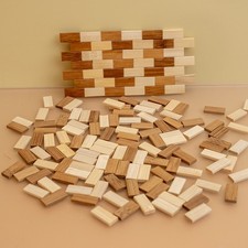 200pcs 2cm Mini Bamboo Stick DIY Models Building Material Small Stick Handicraft