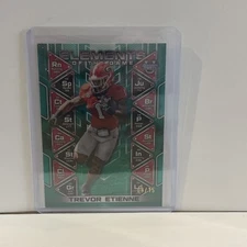 TREVOR ETIENNE 2024 BOWMAN U BEST ELEMENTS OF THE GAME TEAL /15 Q3694