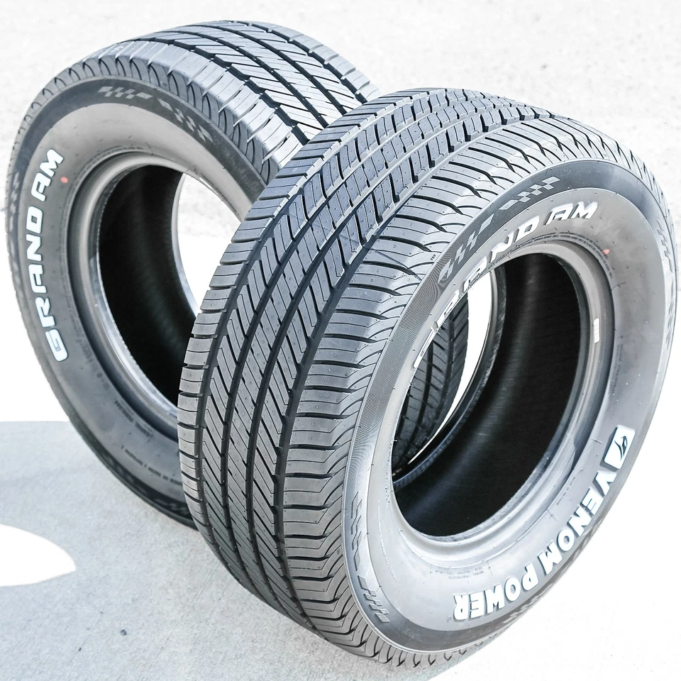 2 Tires Venom Power Grand AM 245/60R14 99H AS A/S All Season - Imagem 2 de 4