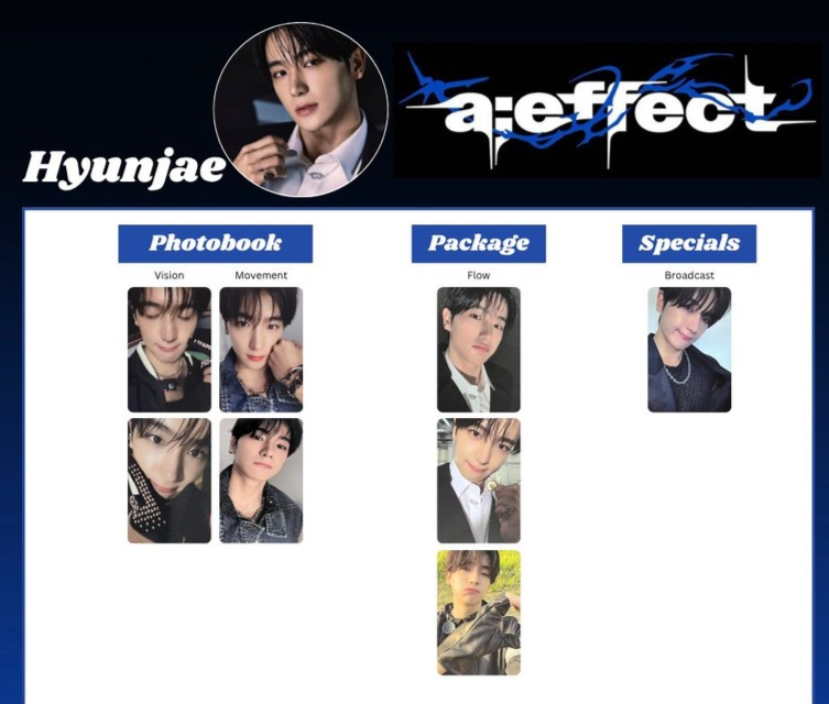 THE BOYZ TBZ - a;effect Album Official PHOTOCARD BOOK / Package