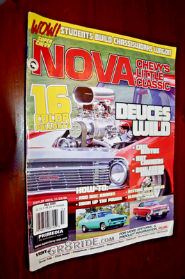 #ad Nova Magazine Fall 2000 Chevy II amp; Nova build Hot Cruisers Boulevard Bruisers $9.99