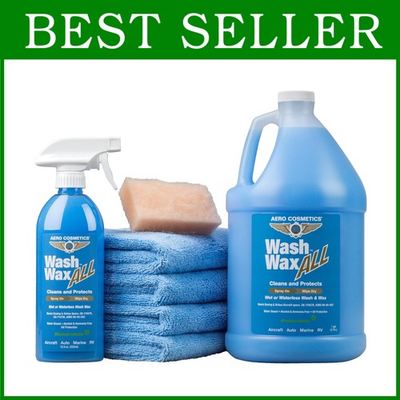 #ad Waterless Car Wash Wax Kit 144oz UV Protection $87.99