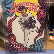 Topps 2025 Series 2 Summer Superstars Yoshinobu Yamamoto Dodgers SS-33 Card