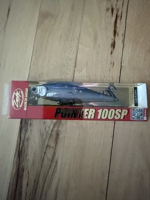Lucky Craft Pointer 100 SP Suspending Jerkbait Silver Cheek Ghost Minnow