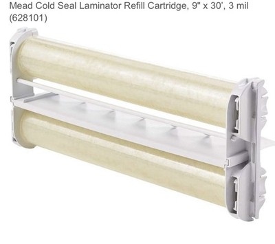 Mead Cold Seal Laminator, 9'' Maximum Width Manual Light Blue