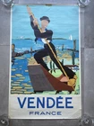 Original Vendée Tourism Poster by Guillemet - 1964