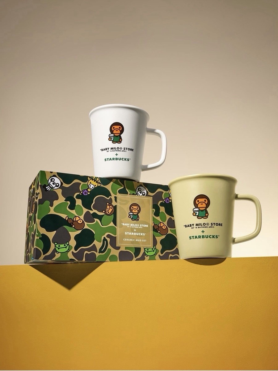 韓国限定 / スタバ starbucks BABY MILO BAPE セット Starbucks Korea 2026 BAPE BABY MILO Tumbler Mug Set (from May) | eBay