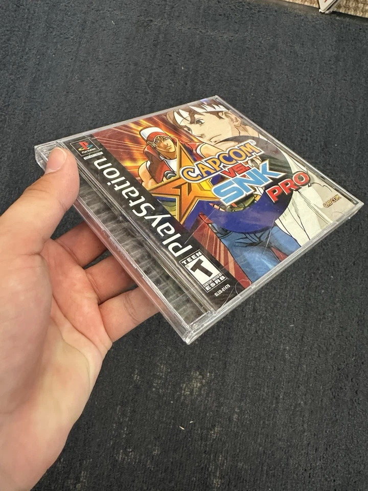 Capcom Vs Snk Pro Ps1 PLAYSTATION 1 - BRAND NEW - FACTORY SEALED - Image 3 of 4