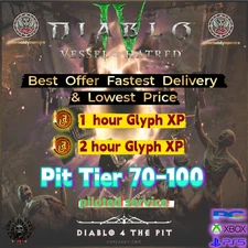 😈DIABLO 4 😈SEASON  11 😈 PIT RUN for Glyph XP 10-30 Runs