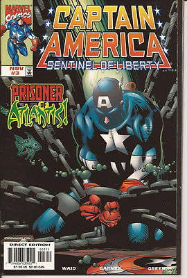 CAPTAIN AMERICA: SENTINEL OF LIBERTY # 3 * NEAR MINT *