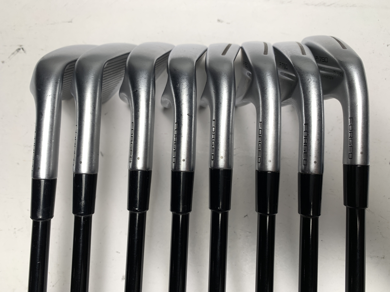 Taylormade 2021 P790 Iron Set 4PW+AW Mitsubishi Chemical MMT Regular
