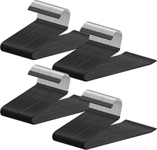 80 Pack Open Ended Pants Hangers, Metal Non Slip Trouser Hangers, anti Rust Chro