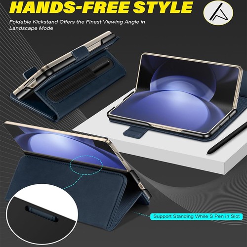 Klapp Tasche für Samsung Galaxy Z FOLD 6 RFID Schutzhülle Wallet Cover Book Case - Bild 2 von 7