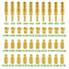 Carburetor 30Pc Main Jets+ 10Pc Slow/Pilot Jet Set #45 #48 #50 #52 #55 #150 #155