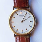 SEIKO GOLD LAMINATED WATCH QUARTZ 35MM AUTHENTIC VINTAGE