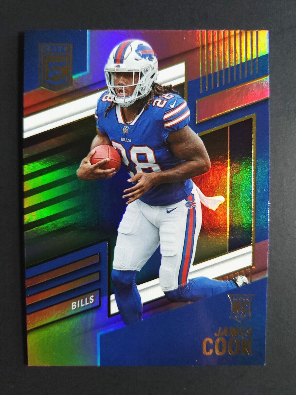 2022 DONRUSS ELITE PINK FOIL #116 JAMES COOK ROOKIE BUFFALO BILLS *NRMT/MINT*