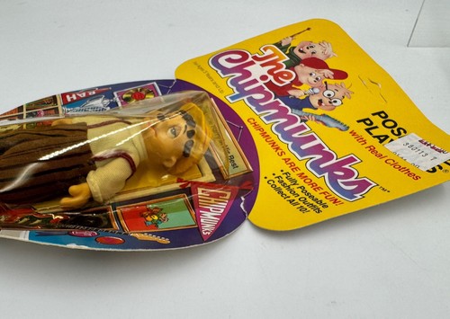 THE CHIPMUNKS Uncle Harry in his best 3" figure Poseable Play Pals real clothes - Picture 13 of 13