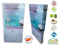Mattress Coco-latex Cot Aloe Vera And Bamboo Treatment 120x60x12 Mattress Coco-latex Cot Aloe Vera And Bamboo Treatment 120x60x12