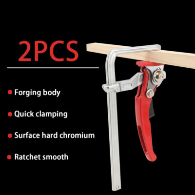 2 Pcs Ratchet Track Führungsschiene Klemme Sägeführungsschiene Ratsche Klemme