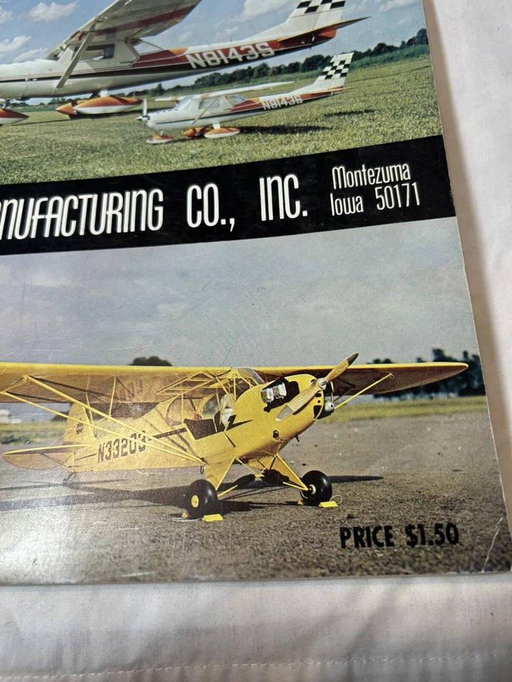 Sig Manufacturing Co  Catalog 35 Vintage Gas Plane Kits, Parts, Tools, Engines - Image 3 of 4