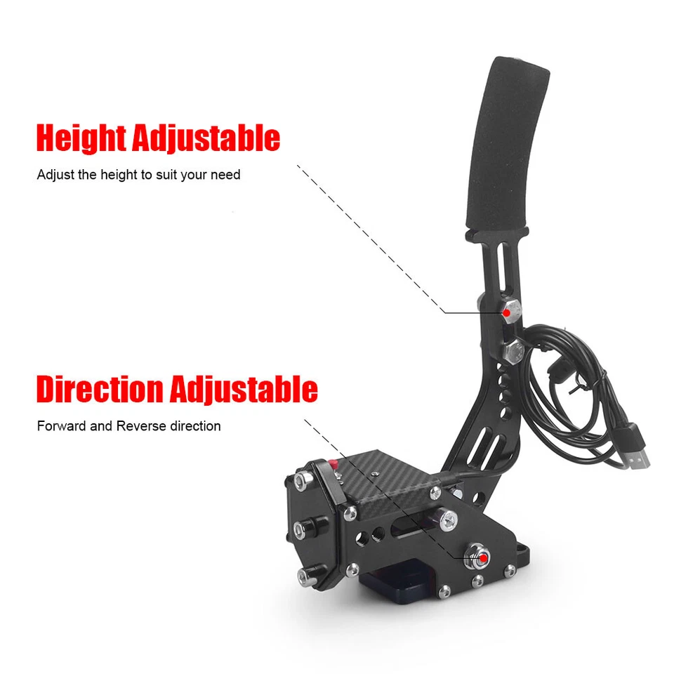 Universal USB Handbrake SIM For PS4/PS5 Logitech G29 PC Racing Games Hand Brake - Image 4 of 4