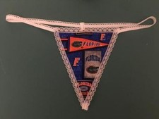 Womens UNIVERSITY of FLORIDA Gators College String Thong Underwear