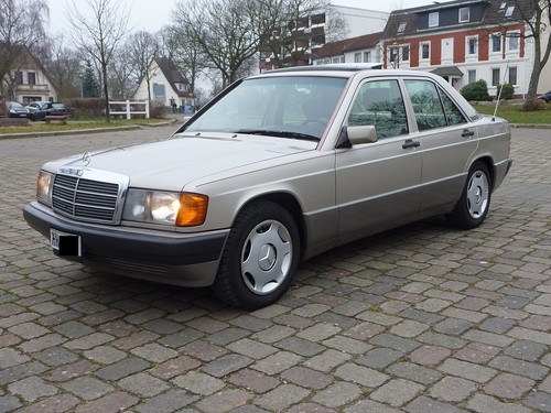 Mercedes W201 190 E 2.3 Autom. ESSHD Klima Leder US-Version ABS Sammlerstück