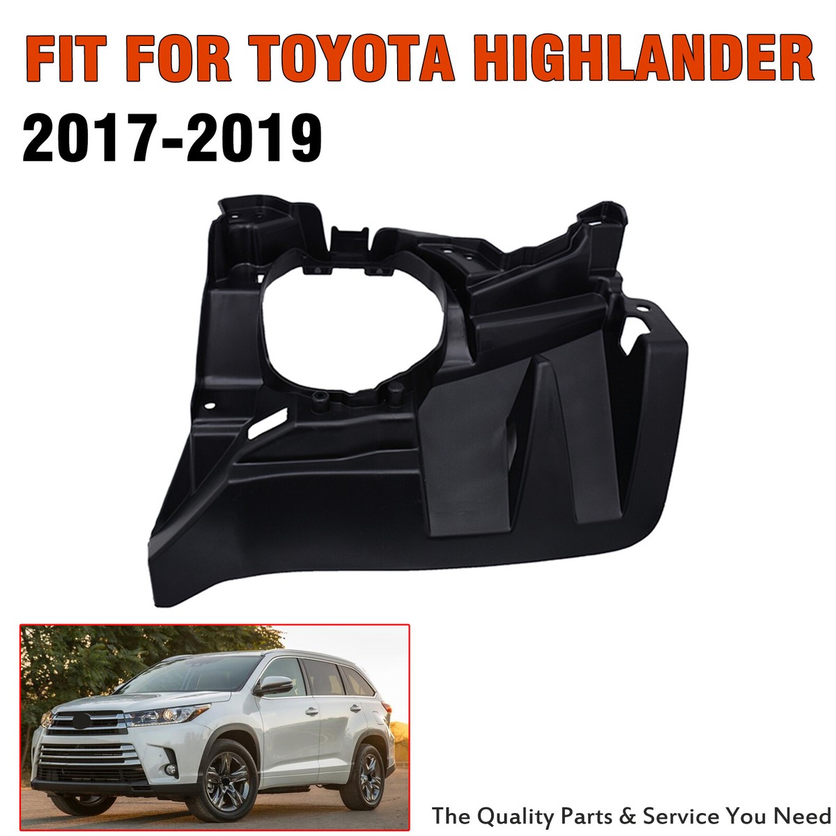 Left Front Fog Light Lamp Bracket Mount Support for Toyota