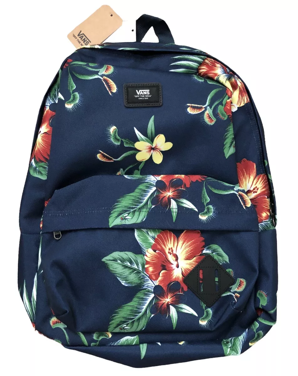 VANS &#034;OFF THE WALL Old Skool Trap Floral School Backpack *NWT* | eBay