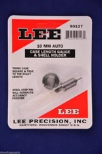 Lee 90127 Case Length Gauge & Shell Holder 10mm Auto #90127