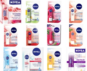 balsamo labial con color nivea