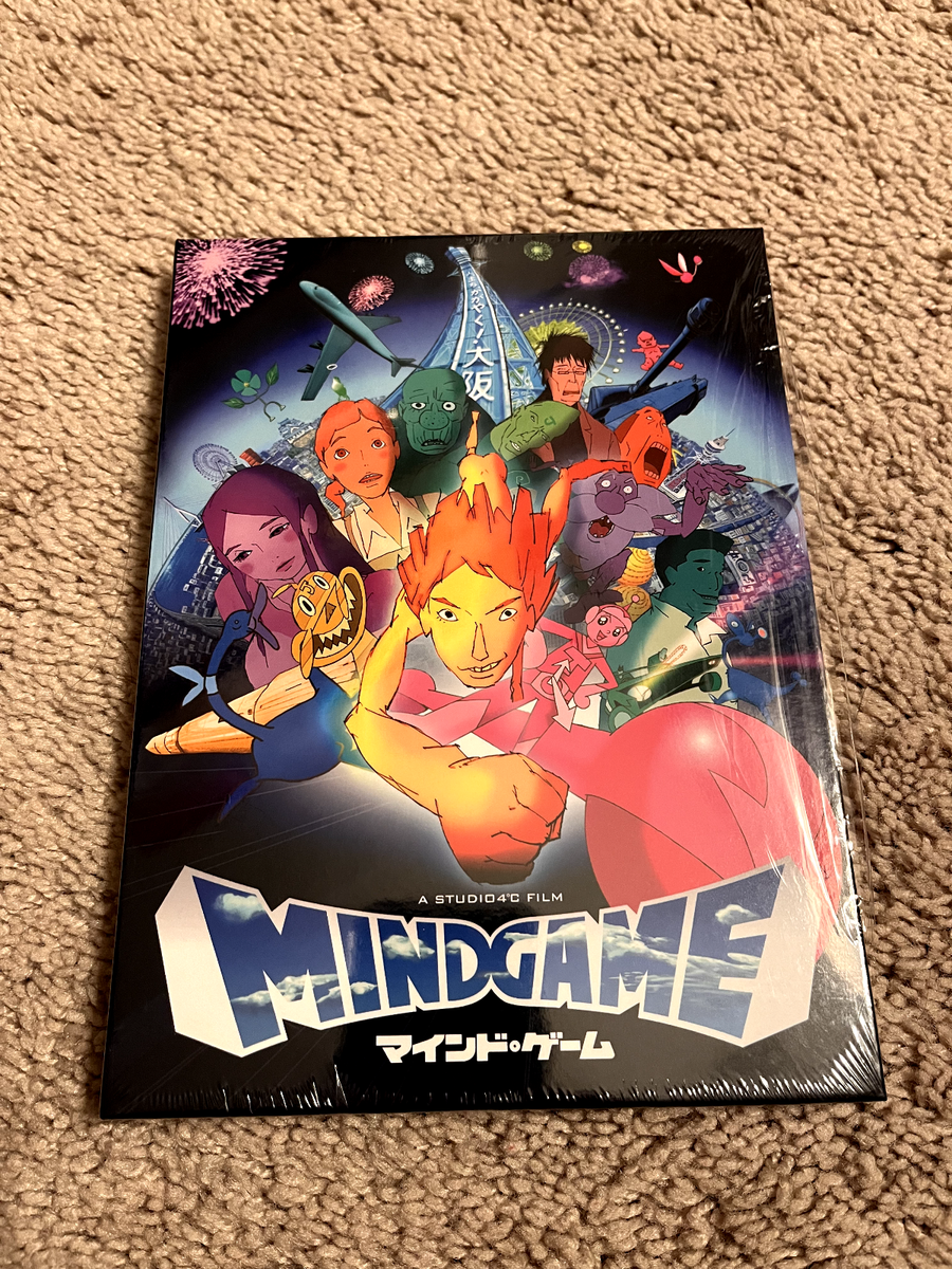 Mind Game Anime Blu-ray/DVD + Art Cards KICKSTARTER EDITION Mind Game Anime Blu-ray/DVD + Art Cards KICKSTARTER EDITION