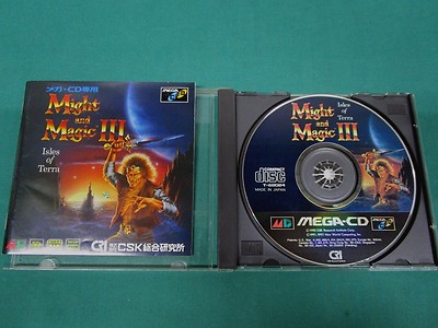 Mega CD -- Might and Magic 3 -- Sega Genesis. JAPAN GAME. 13741 | eBay