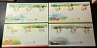 Taiwan Stamp FDC -2000#410-24 solar terms─spring, summer, autumn and winter