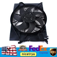 Radiator Cooling Fan Assembly For Mercedes Benz S550 Base Sedan 2007-2013 600W!