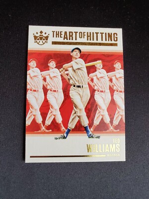Ted Williams - 2021 Panini Diamond Kings The Art of Hitting AOH-1, FREE SHIPPING