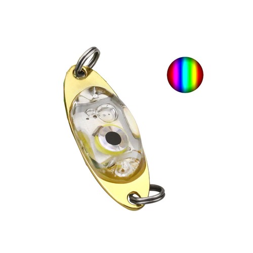 1x Luminous LED Fishing Lures Electronic Metal Trap Underwater Flasher Lure Bait - Picture 16 of 16