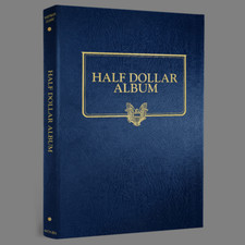 Whitman Coin Album Blank Half Dollar #4478