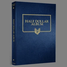 Whitman Coin Album Blank Half Dollar #4478