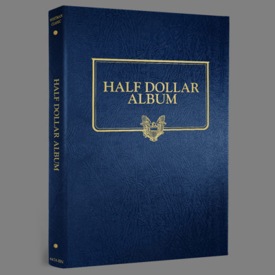 Whitman Coin Album Blank Half Dollar #4478