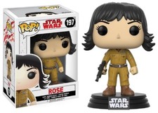 Funko Pop Figurine Rose série Star Wars Bobble Head Numéro 197