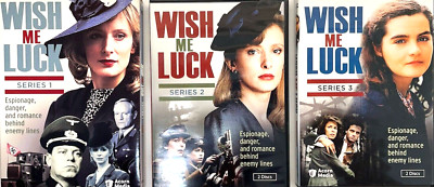 Wish Me Luck DVD complete series 6 Disc Set Series 1 2 3(SERIES 1AND 2 SLEEVE