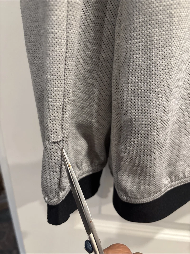 Sudadera con Capucha Oakley Manga Larga XL Gris Jaspeado Para Hombre Gimnasio Activo Foto 4 de 4