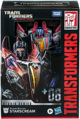 Transformers Starscream, Hasbro F8765, War of Cybertron, Studio Series, NEU/OVP