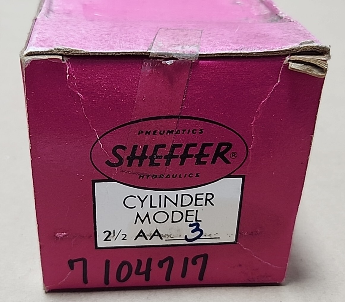 PREOWNED* Sheffer Air & Hydraulic Cylinders 2-1/2-AA3 Cylinder